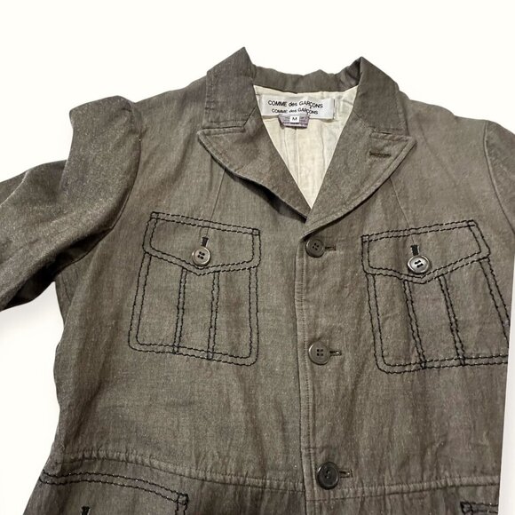 2015 Comme des Garçons Comme des Garçons Trompe L'Oeil Pocket jacket, Size M - Picture 8 of 16